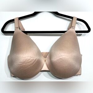 Cacique Lightly Lined Full Coverage Bra 40DDD Nude, NWOT